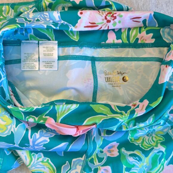 NWOT Lilly Pulitzer UPF 50+ Luxletic 28" Island Jogger Size Small - Picture 5 of 5